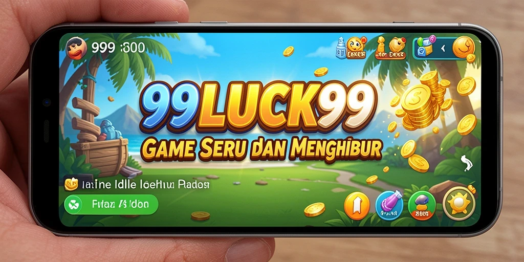 Tampilan gameplay seru dalam 99LUCK99 dengan sistem Idle yang menarik.