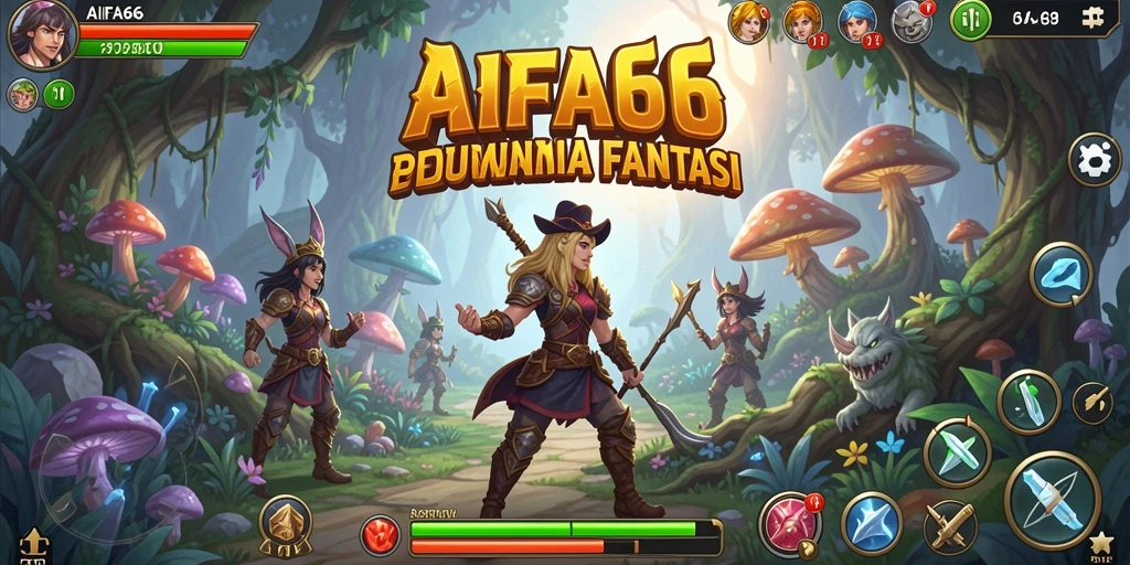 Tampilan gameplay AIFA66 dengan grafis menakjubkan dan petualangan seru.