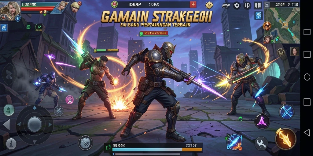 Tampilan gameplay IDRRP yang menarik dan strategis.