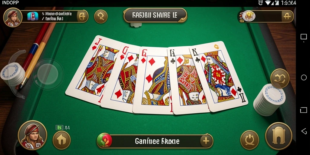 Tampilan gameplay Gaple yang seru dan interaktif.