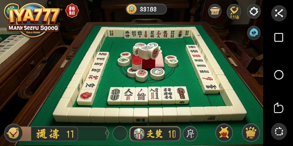 Tampilan permainan Mahjong yang menarik di IYA777.