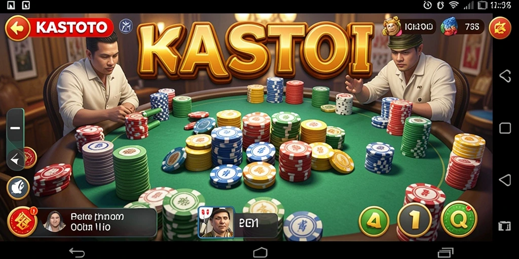 Tampilan gameplay QiuQiu yang menarik dan membuat ketagihan.