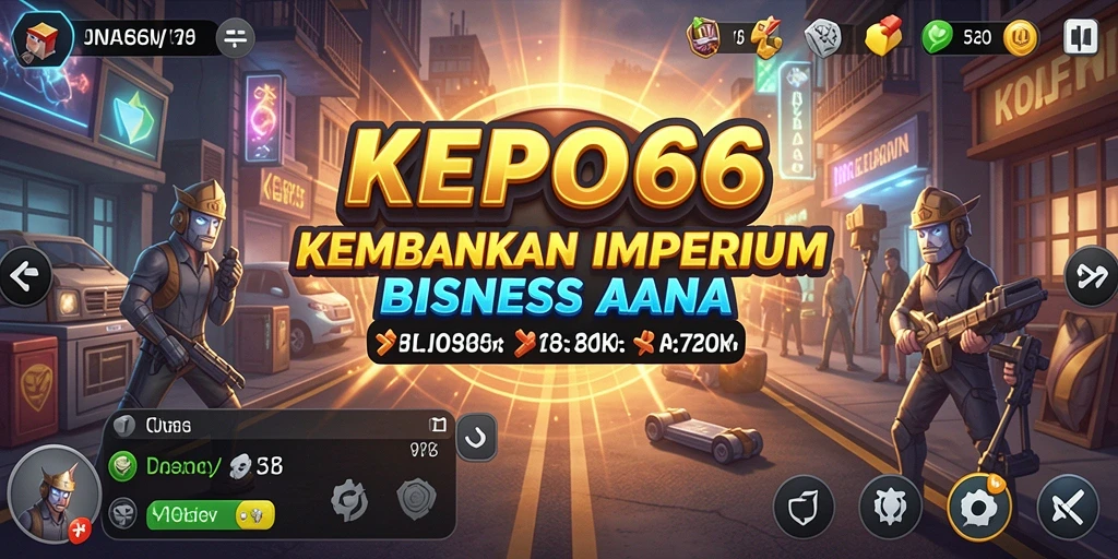 Tampilan gameplay KEPO66 yang menampilkan manajemen bisnis Tycoon.