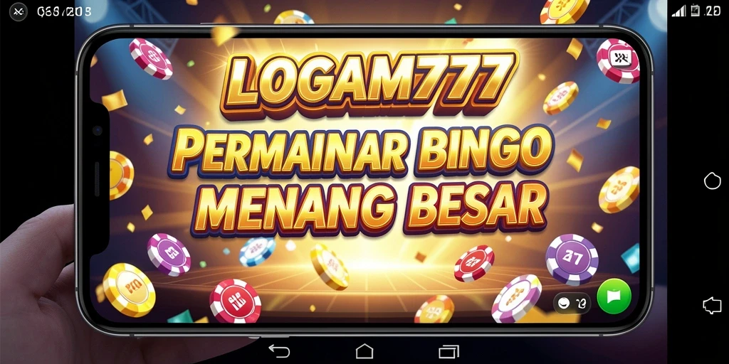 Screenshot utama LOGAM777 menampilkan gameplay Bingo yang menarik dan interaktif.