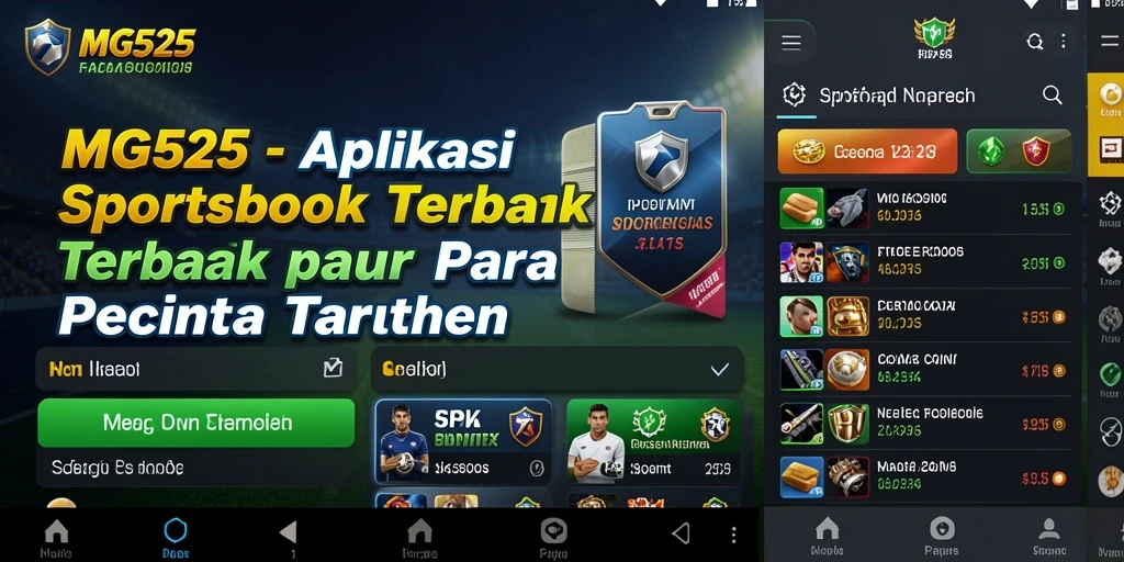 Tampilan gameplay Sportsbook yang menarik dan interaktif.