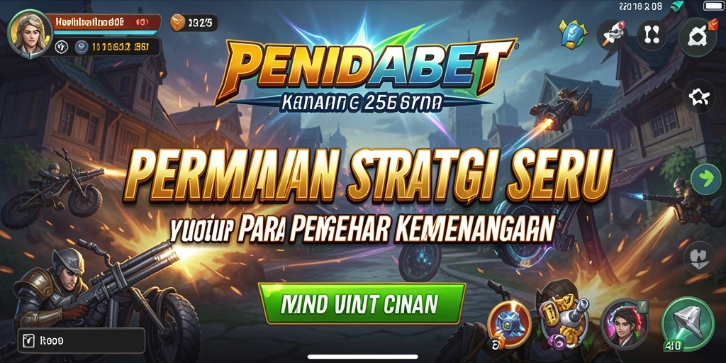 Tangkapan layar utama gameplay PENIDABET yang mengasah keterampilan strategi.