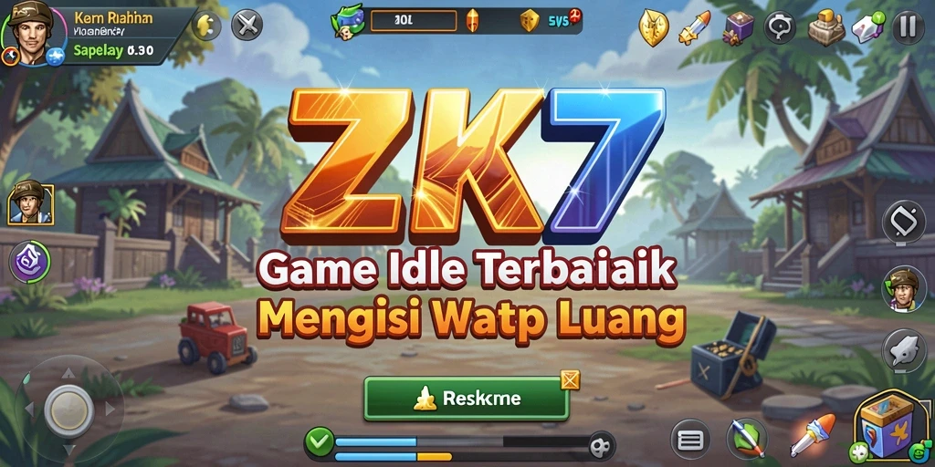 Screenshot gameplay ZK7 yang menarik dan adiktif.